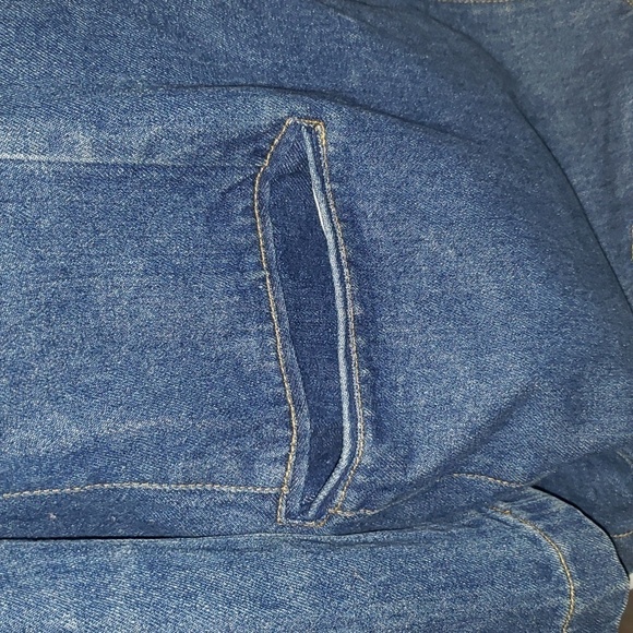 Vintage 80's denim blazer - Picture 5 of 7